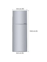 ตู้เย็น 2 ประตู (7.9 คิว, สีเงิน) รุ่น SJ-X230T-SL