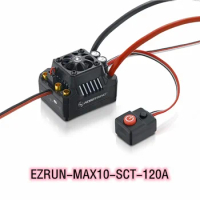 Hobbywing EZRUN MAX10 SCT 120A Brushless ESC Suitable for 1/10 remote control car