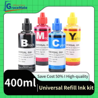 100ml Dye Ink for 63 Ink Cartridge Ciss Compatible for Hp 63XL Ink Advantage Deskjet 1110 1112 2130 2131 Printer Ink