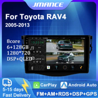 JMANCE For Toyota RAV4 3 XA30 2005 - 2013 Car Radio Ai Voice Multimedia Video Player Navigation GPS Android No 2din 2 Din