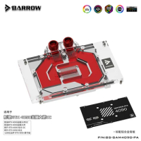 Barrow BS-GAM4090-PA GPU Water Block For RTX 4090 OC Copper Radiator Block With Backplate