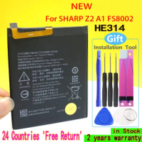 New 3000mAh HE314 Battery For SHARP AQUOS Z2 A1 FS8002 Phone Replacement In Stock With Tracking Number