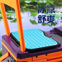 凝膠釣箱坐墊小饅頭冰墊釣箱專用透氣涼墊垂釣椅墊座墊硅膠涼墊