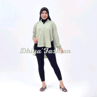 Inara Blouse Livia Motif Atasan Wanita Terbaru Blouse Motif Bunga