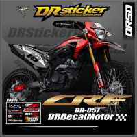 Decal Sticker Motor Cross CRF 150L-Dekal CRF 150l New Desain Limited Supermoto