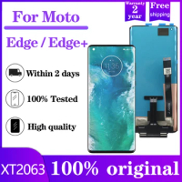 Original 6.70" LCD For Motorola Moto Edge XT2063 LCD Touch Screen Digitizer For Moto Edge+ XT2061 Display For Moto Edge Plus LCD