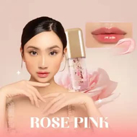 NPURE LIP GLOW OIL - Power Glow Lip Oil / Lip Gloss / Lip Base / Lip Topper / Pelembab Bibir Rose Pi