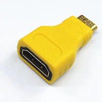 Mini HDMI-compatible (Type C) Male to HDMI(Type A) Female Adapter Connector