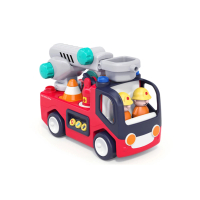 【HUILE 匯樂】正版匯樂 匯樂 A9998 趣味消防車 聲光玩具 玩具(匯樂 A9998)