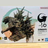 Bandai SHM Godzilla 2023 Gorgilla Minus 1-1.0 Movie Version Can Do A Birthday Gift Male Tabletop Decoration