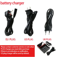 CSBattery Charger For ICR18650 INR18650 NR18650 UR18650 18650 26650 10440 AC100-240V 50/60H Complimentary on-board charging line