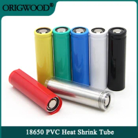 20/100/500pcs 18650 Lipo Battery Wrap PVC Heat Shrink Tube Precut Width 29.5mm x 72mm Insulated Film Protect Case Pack Sleeving