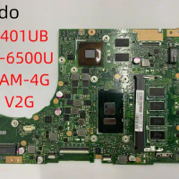 K401UB Minboard For ASUS K401UB motherboard with i7-6500u RAM-4G V2G