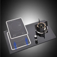 Kitchen Electric Hob Gas Stove Dual-purpose Built in Induction Cooker Household Gas Stove Induction Cooker