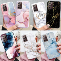 Color Luxury Marble Case For Samsung Galaxy Note 20 Note20 Ultra Fundas Soft Silicone Back Cover For Samsung Note 20 Shockproof