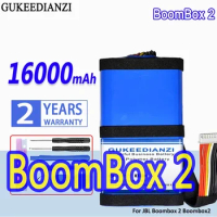 High Capacity GUKEEDIANZI Battery BoomBox 2 16000mAh for JBL Boombox2 Digital Batteries