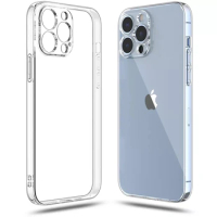 Ultra Thin Clear Phone Case For iPhone 15 14 13 12 11 Pro XS Max XR X 7 8 6 6s Plus SE 2020 2022 Soft TPU Silicone Back Cover