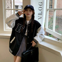 (S - 6XL ) Jaket Baseball Fleece Big Size ( S M L XXL XXXL 4XL 5XL 6XL) Inisial F LOGO COURAGE Jaket