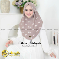 Assyfa hijab instan Tiara Malaysia Size M baby kenit Kerudung Wanita Muslim
