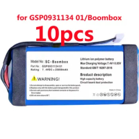 10pcs New 25000mAh battery for JBL Boombox Boombox 1 GSP0931134 01 battery