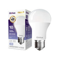 【Glolux】10W 高亮度LED燈泡(北美品牌 白光 60入)