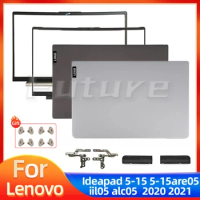 New For Lenovo Ideapad 5 15IIL05 15ARE05 15ITL05 15ALC05 2020 2021 LCD Back Cover Front Bezel Hinges Rear Lid Top Back Case