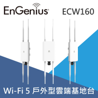 【EnGenius 恩睿】AC1300 Wave 2雲端管理型戶外無線基地台(ECW160)