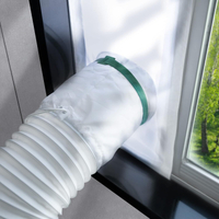 Loviga Window Vent Kit for Portable AC & Clothes Dryer 100% Sealing Dryer Vent Window Kit Seal Kit f