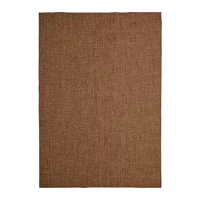 LYDERSHOLM 平織地毯 室內/戶外用, 亮棕色, 133x195 公分