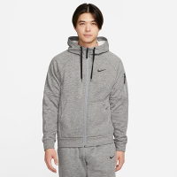 NIKE 上衣 男款 長袖上衣 帽T 運動 AS M NK TF HD FZ 灰 DQ4831-063