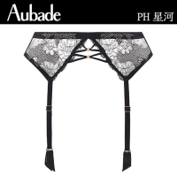 【Aubade】星河刺繡吊襪帶-PH(黑)