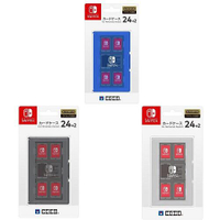 ★萊盛小拳王★ NS HORI 遊戲卡匣收納盒 24+2 黑&amp;白&amp;藍