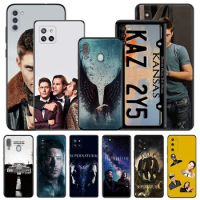 Sam Supernatural Silicone Black Phone Cases for Samsung Galaxy A54 5G A04 A03 A34 A01 A02 A50 A70 A40 A30 A20 S A10 E Cover