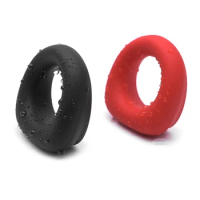 Silicone Cock Rings Flexible Penis Ring Enlarger for Stronger Erection Sex