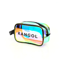 【KANGOL】袋鼠 七彩盥洗包 61551782(化妝包 手拿包)