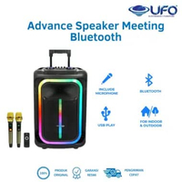 Advance K1512-F Speaker Meeting Bluetooth Salon Aktif 15" Gratis 2 Mic Karaoke