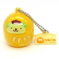 asdfkitty*布丁狗達摩造型原子筆吊飾/掛飾-日本正版商品