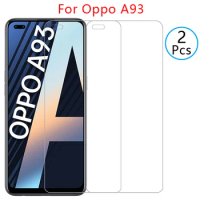 case for oppo a93 cover screen protector tempered glass on opo opp a 93 93a oppoa93 oppo93a 6.43 protective phone coque bag 360