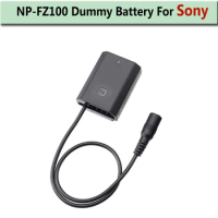 NP-FZ100 Dummy Battery For Sony Alpha A6600, A1, A7C, FX3, A7 III, A7R3, A7R III, A7R IV, A7S