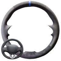 【Car steering wheel cover】 Car Interior Customized Car Steering Wheel Cover For Peugeot 208 Peugeot 