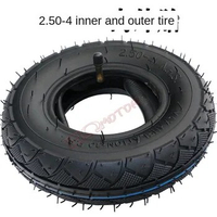 2.50-4 Tire and Inner Tire Fit Motorcycle Tyre Gas Electric Scooter Bike Tire and Scooter Wheelchair Wheel