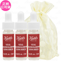 Kiehl s 契爾氏 11kDa超導全能修護露(4ml)*3旅行袋組(公司貨)