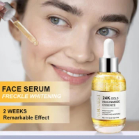 Niacinamide Serum Dark Spots Remover for Face Serum Hyaluronic Acid 24k Gold Essence Whitening Moisturizing Facial Skin Care
