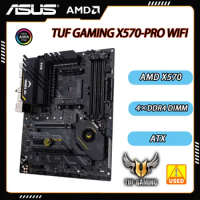 ASUS TUF GAMING X570-PRO(WIFI) Support Ryzen 3 2200G AMD X570 Used Motherboard DDR4 ATX AM4 Socket for Ryzen 5 5600 5500GT 4600G