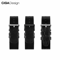 Youpin CIGA Design Genuine Leather Watch Strap Bracelet for CIGA Automatic Hollowing Mechanical Watch Z MY Series 22mm Watch
