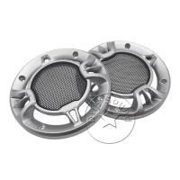 For 4" Inch Speaker Grill Cover Hige-grade Car Audio Decorative Circle Metal Mesh Grille Protection Net 138mm #CWF