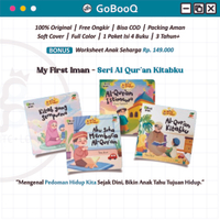 (MINI BOARDBOOKS) My First Iman: Al-Quran Kitabku - Buku Bayi 0+