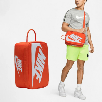 【NIKE 耐吉】鞋袋 Shoe Box Bag 橘 白 鞋盒包 手提包 側背包(DV6092-870)