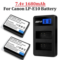 LP-E10 LPE10 LP E10 Digital Camera Battery for Canon EOS 1100D 1200D 1300D 2000D 4000D Rebel T3 T5 T6 KISS X50 X70 Battery