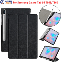 Tablet Case for Samsung Galaxy Tab S6 10.5 2019 SM-T860/T865 Smart Cover for Samsung galaxy tab S5e 2019 T720 with Pencil holder